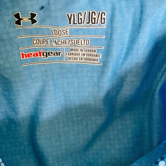 Sz YLG Under Armour Blue Shirt - Picture 3 of 3